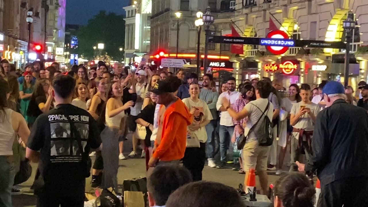 Piccadilly circus London at Night