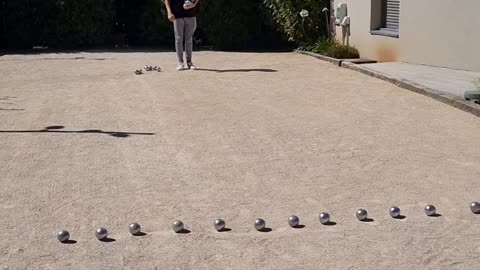 Shoot pétanque