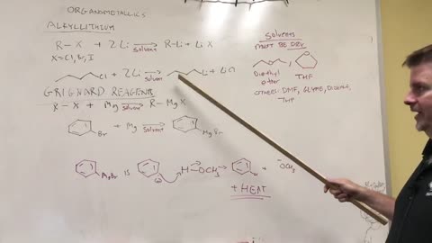 Carbanion Formations and Reactions