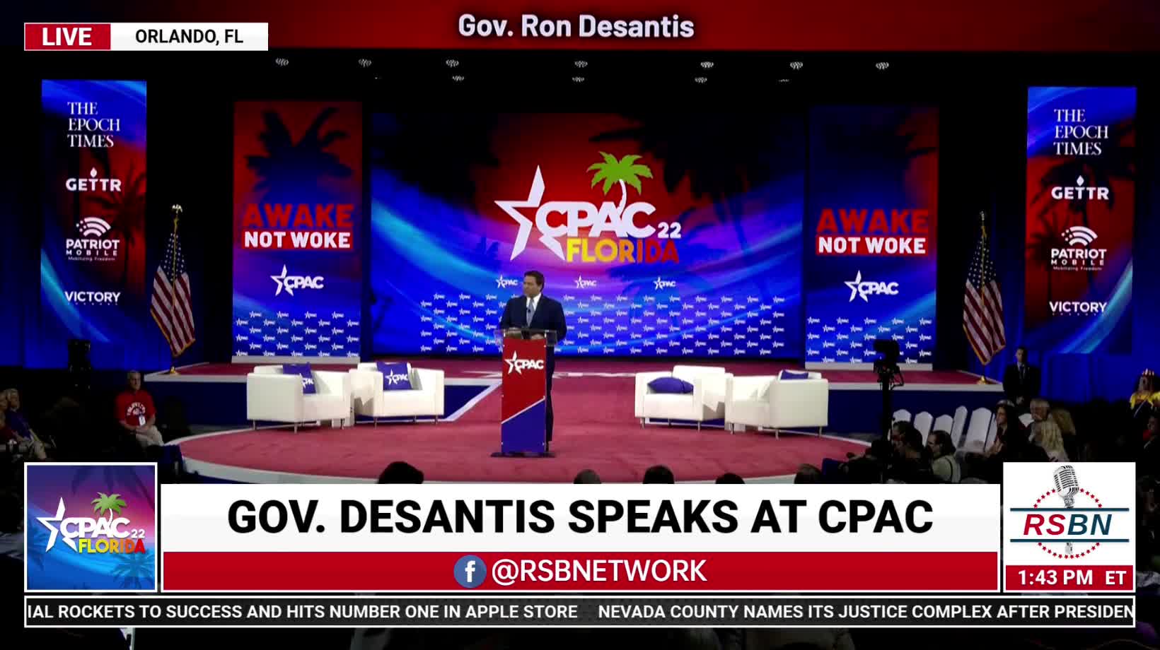 Gov. DeSantis: "If Biden is dumping illegal aliens into Florida from the southern border, I'm re-routing them to Delaware."