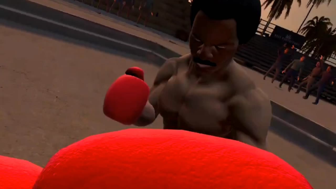 Meta Quest 3 VR Game Play Capture Rocky Balboa Vs Apollo Creed Rise to Glory Championship Edition