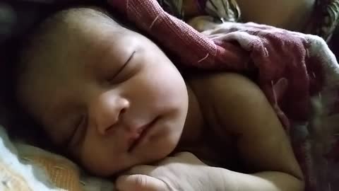Cute Baby Sleeping