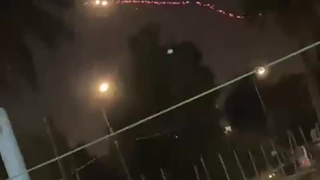 The U.S. Embassy under Attack by 3 Drones Last Night
