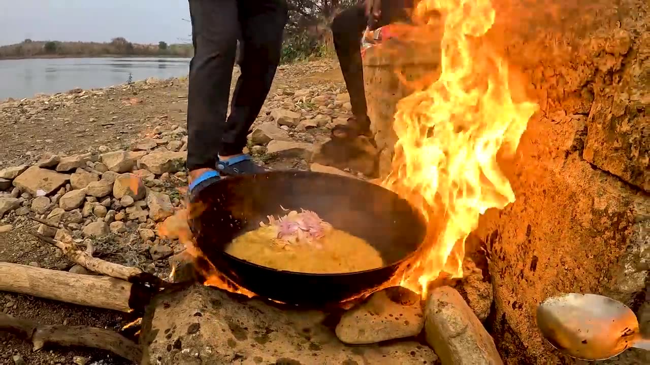 BIG BAAM KI DUNIYA ME FISHING AND COOKING