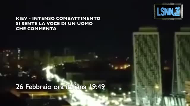 Kiev 26 Feb intenso combattimento all'interno di Kiev