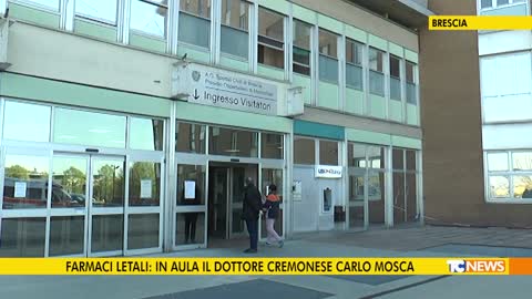 Farmaci letali: in aula il dottore cremonese Carlo Mosca