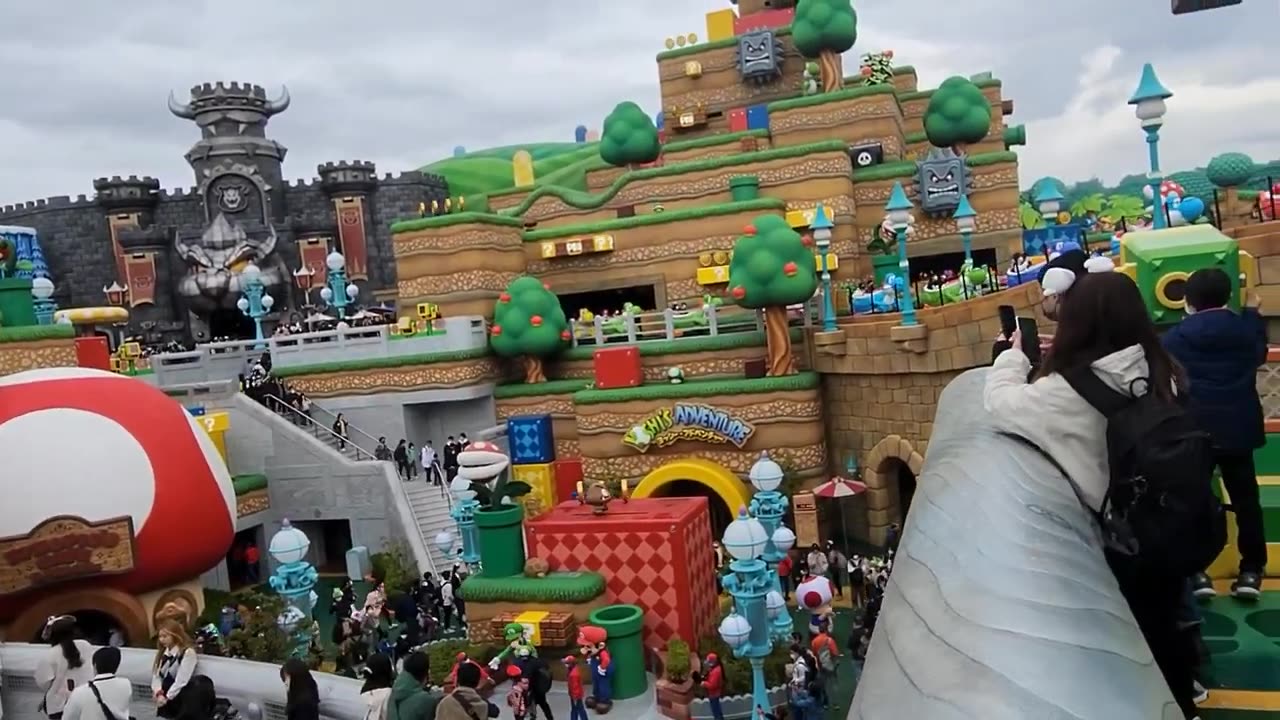 Step into Super Nintendo World at Universal Studio Japan Osaka!