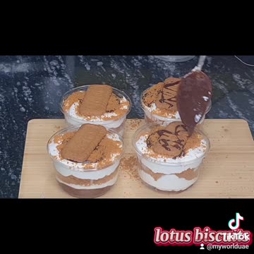 #Lotusbiscoff #Desertcup #like #follow #subscribe