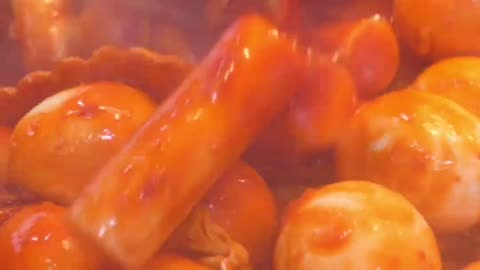 Amazing spicy rice cake "Tteokbokki"