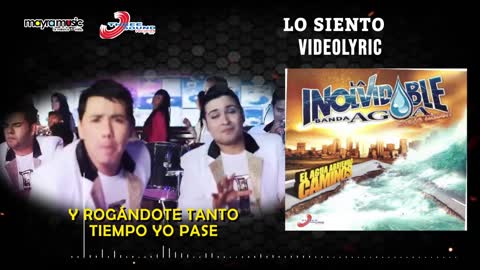 La Inolvidable Banda Agua De La Llave - Lo Siento (VideoLyrics)(2021)
