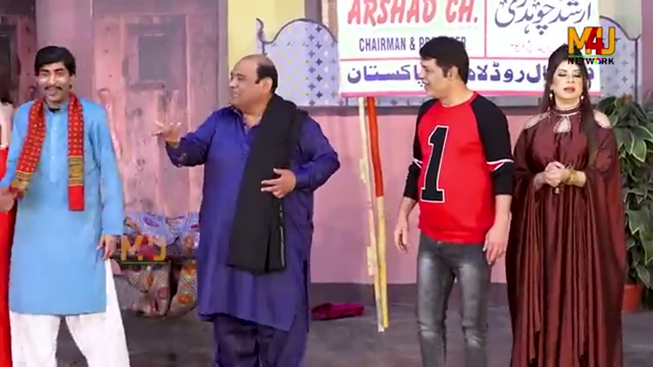 Sajan Abbas and Agha Majid | Saleem Albela | New Stage Drama | Ishara Akh Da