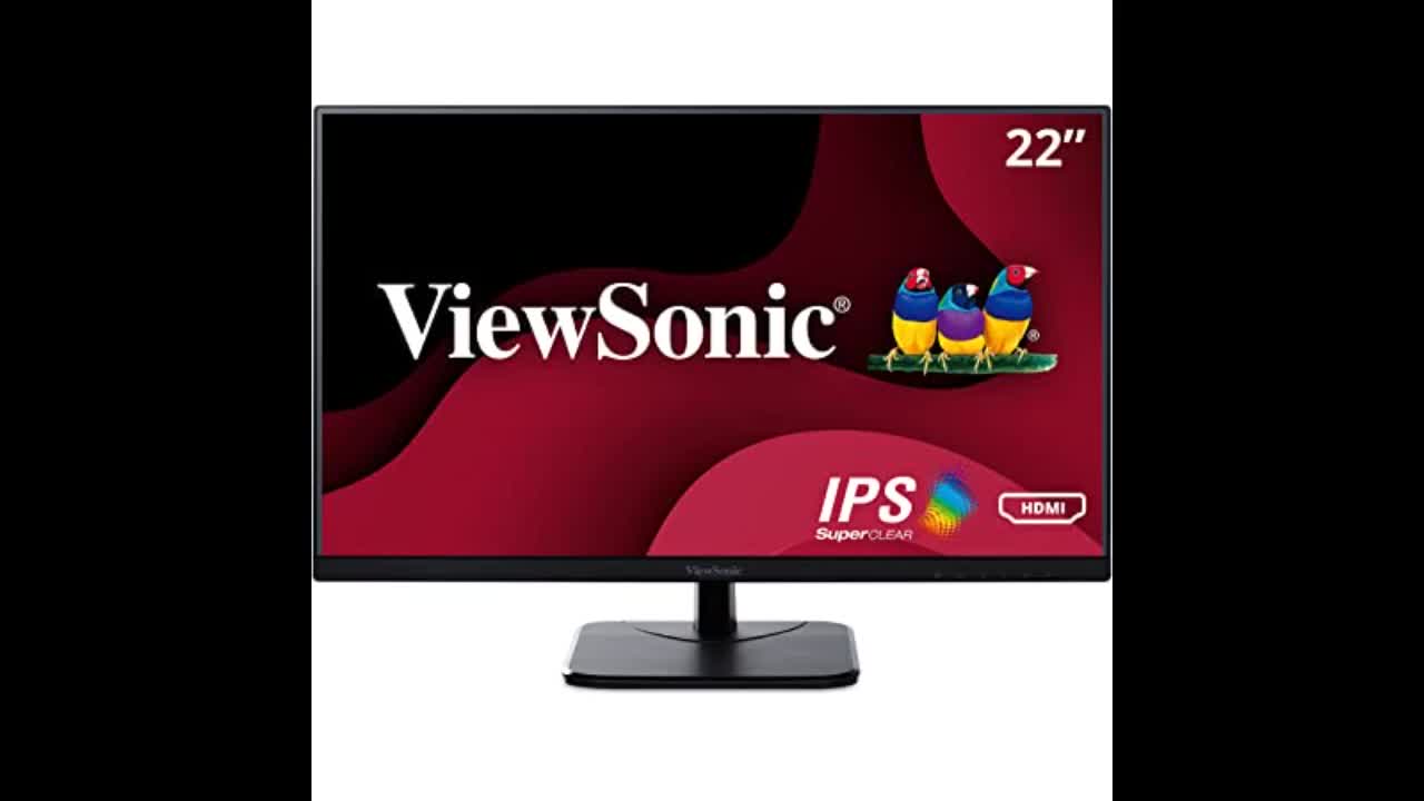 Review: ViewSonic VA2456-MHD 24 Inch IPS 1080p Monitor with Ultra-Thin Bezels, HDMI, DisplayPor...