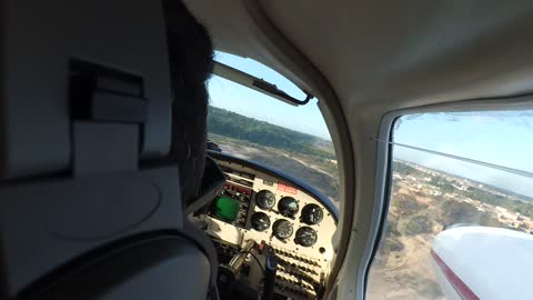EMB 810D Pouso ARR Seneca III | Subscribe for more videos