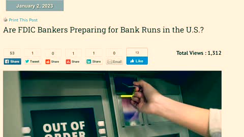 FDIC WARNS OF NEXT BANKING CRISIS!!!