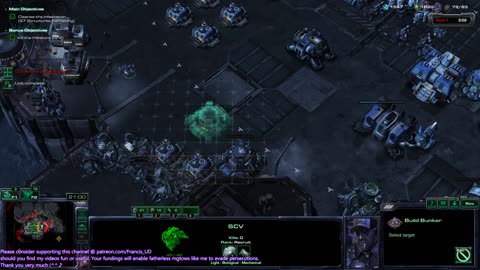 SC2 terran campaign outbreak hard walkthrough