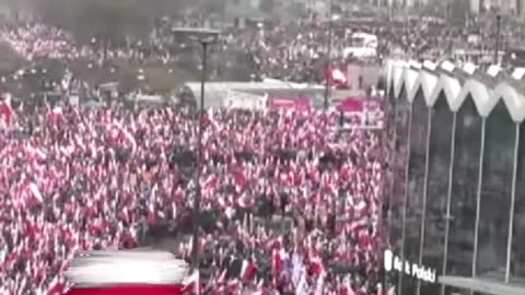 Krzysztof Bosak and Grzegorz Braun in Warsaw at Poland's Independence March