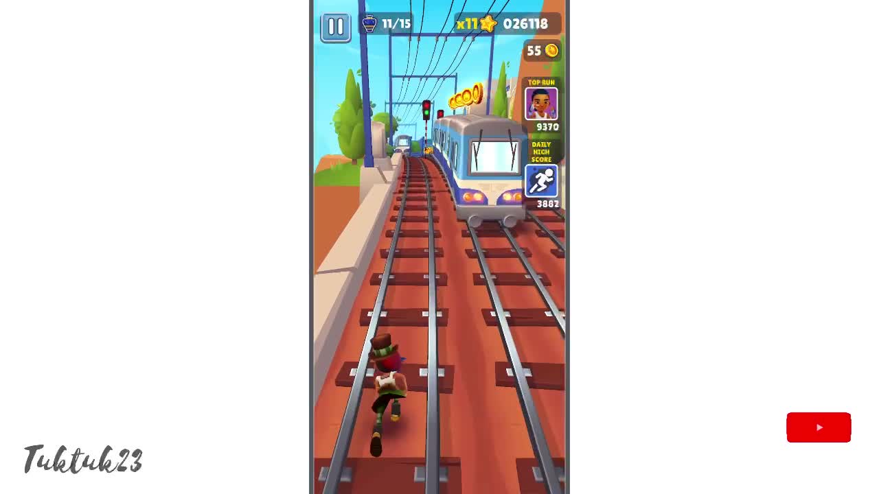 Subway surfers gameplay