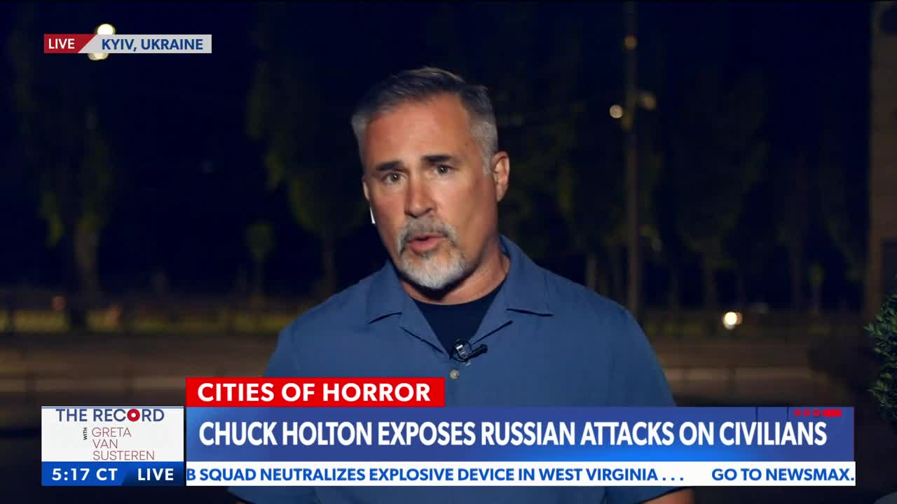 Viewer discretion advised: Russian attacks on civilians exposed in Newsmax correspondent report