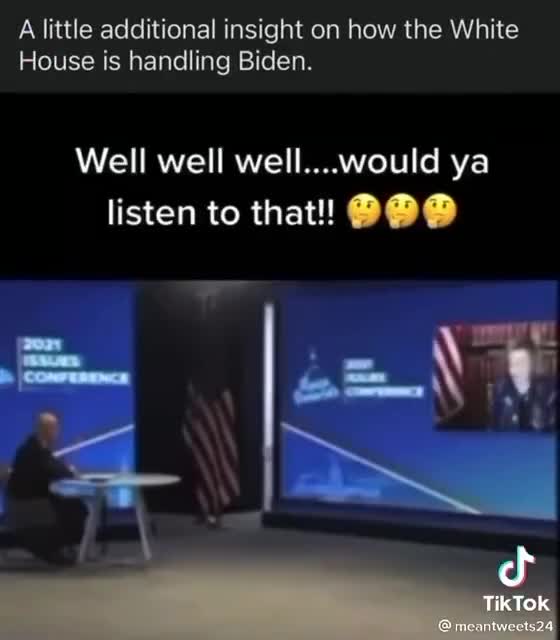 Reminder time. JB is not in charge.