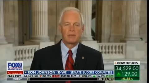 Senator R Johnson Discusses VAERS Numbers