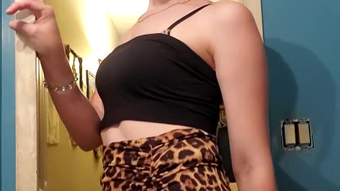 Woman Posing Weight Loss