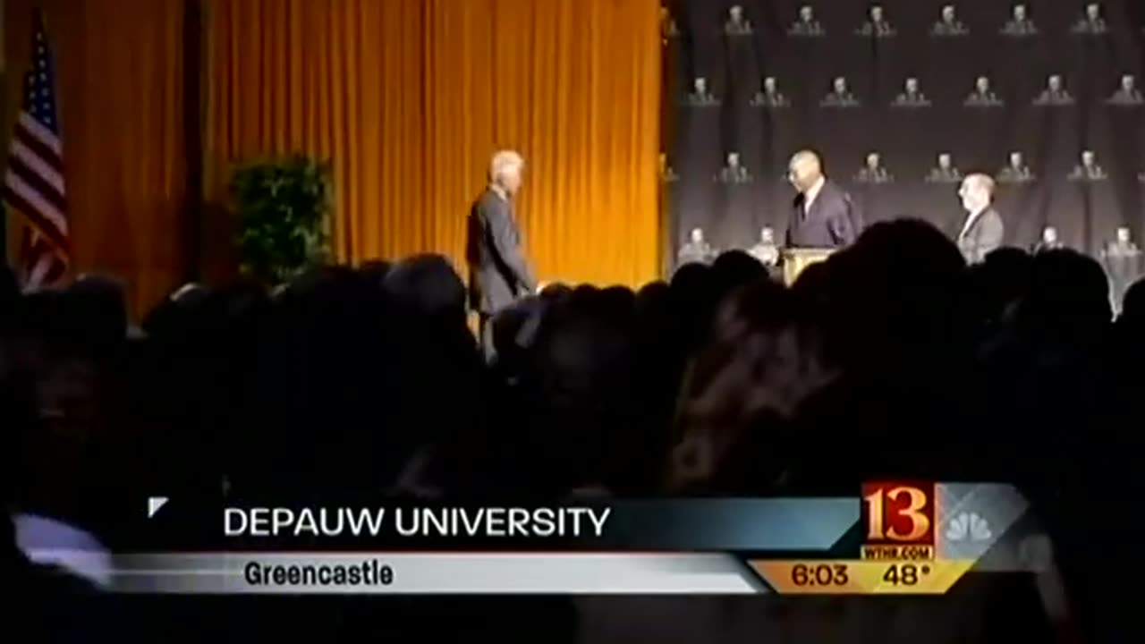 November 18, 2011 - Former President Bill Clinton at DePauw University