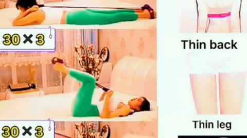 Simple yoga steps and fit body workout daily