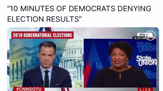 10 Minutes Of Democrats Denying Election Results By Donald Trump On TruthSocial