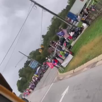 Kids inside the bus Chant “Fuck Joe Biden” in Michigan