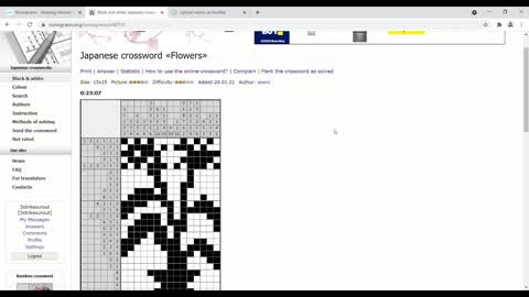 Nonograms - Flowers 2