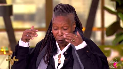 Whoopi on Trump: "We're gonna wait and see because we cannot do anything else..."