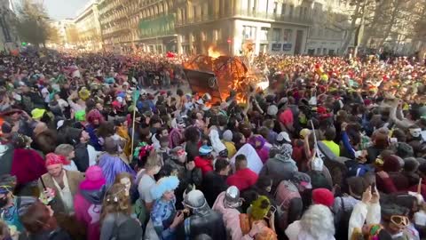 Marseille: 6.500 people defy anti-Covid measures to celebrate Carnival