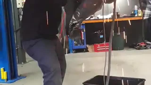 New Guy Falls for Garbage Bag Prank