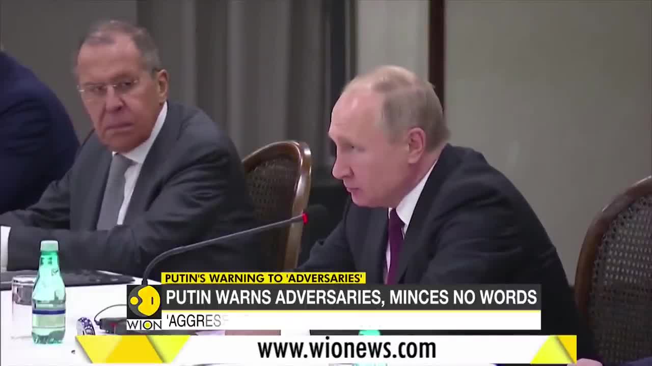 Russian President Putin warns to ... Knock out teeth,of Adversarirs Latest world.