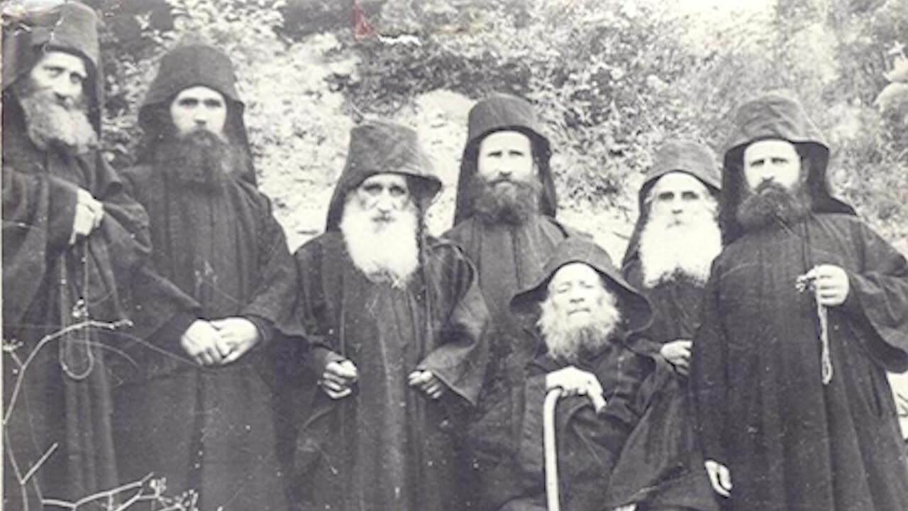 Chanting by Greek Orthodox monks 2 Ψαλμωδία Ελλήνων Ορθοδόξων μοναχών 2