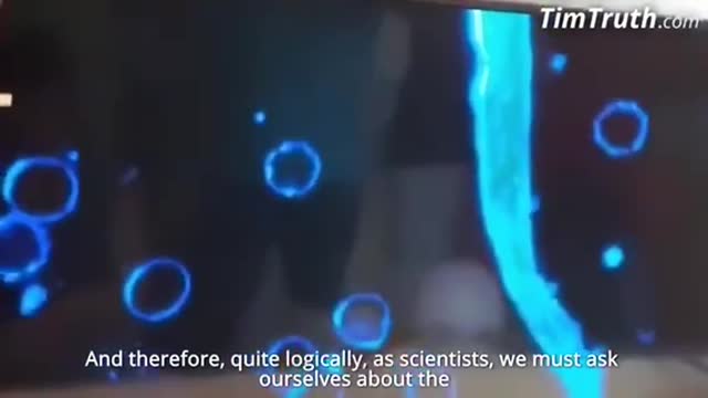 Scientists discussing the anomalies of vaccinated blood