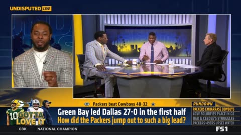 UNDISPUTED The Cowboys are a false prophet - Keyshawn TROLLs Skip after Packers DESTROY Cowboys