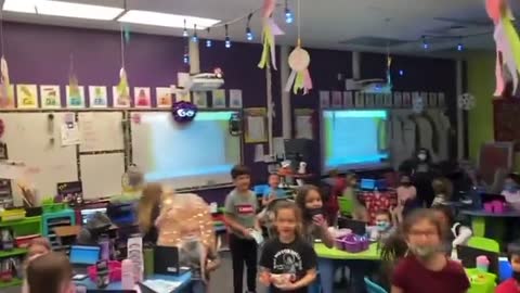 MUST-SEE: Grade School Students Have Priceless Reaction to End of Mask Mandate