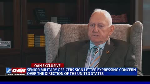 Senior military officers sign letter expressing concern over the direction of the U.S.