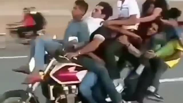 don't do it on motorcycles