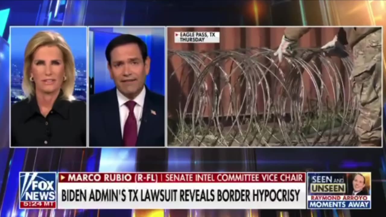 Senator Marco Rubio - DOJ’s Texas lawsuit should end border negotiations