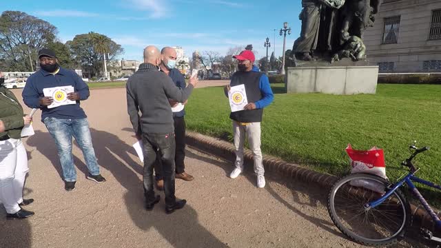 MANIFESTACION EN URUGUAY