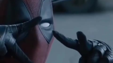 Deadpool's funny behavior