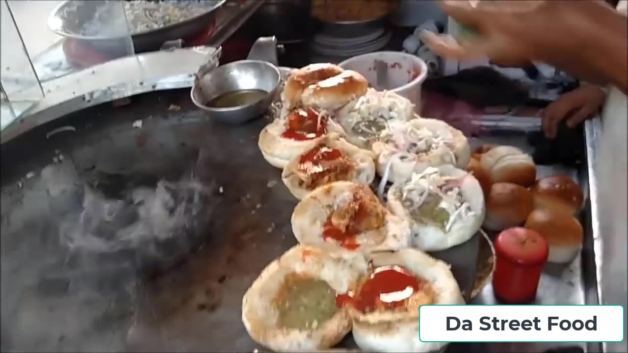 Special Loaded Bun Kabab at Street Food