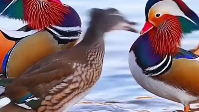 Mandarin duck 😌