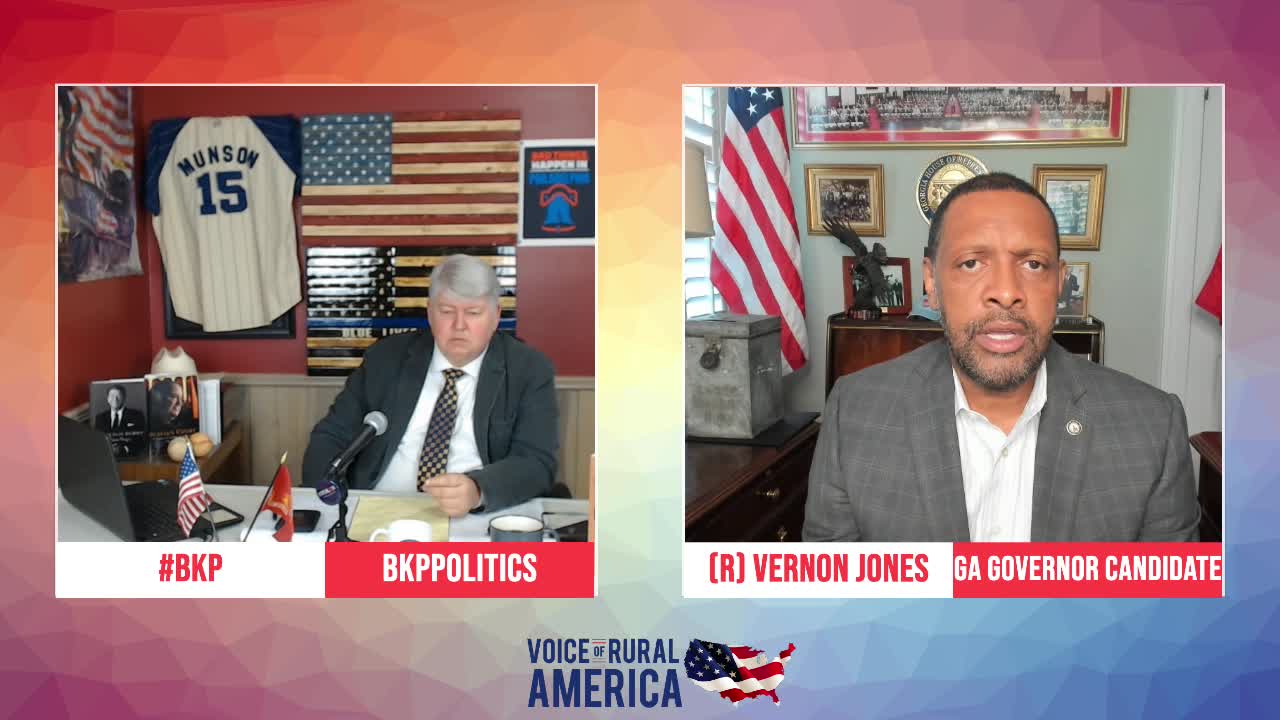 Ga. Gov. Candidate Vernon Jones joins #BKP Politics again for update on campaign