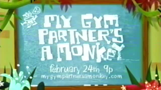 A trailer for the Cartoon Network's 'My Gym Partner's a Monkey.