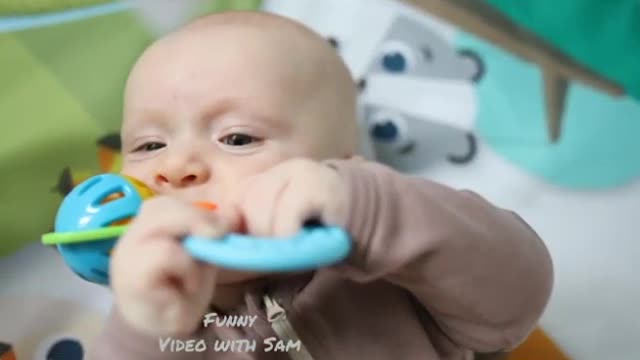 Try not to laugh with funny baby video- best baby video