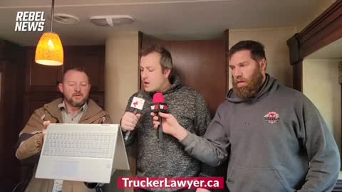 BREAKING- REBEL NEWS UPDATE- TRUCKERS MAKE STATEMENT 2.7