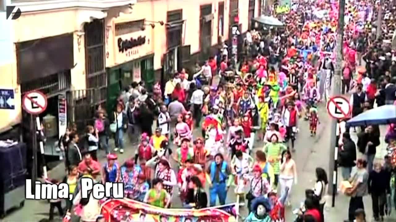 Peruvian Clown Parade